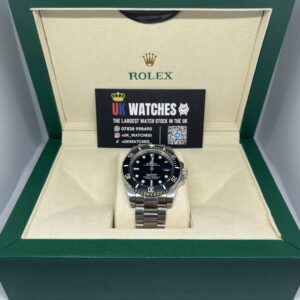 Rolex Submariner Black Dial Date Stainless Steel 41mm