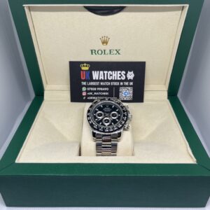 Rolex Daytona Black Dial Stainless Steel 40mm
