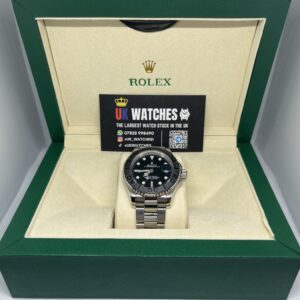 Rolex Yacht-Master Black Dial Stainless Steel 42mm