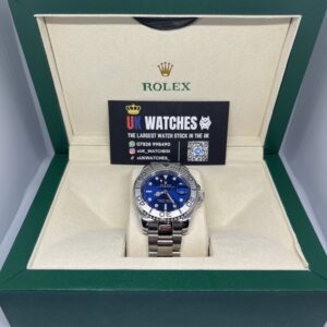Rolex Yacht-Master Blue Dial Stainless Steel 40mm