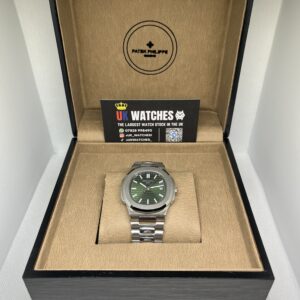Patek Philippe Nautilus Green Dial Stainless Steel 40mm