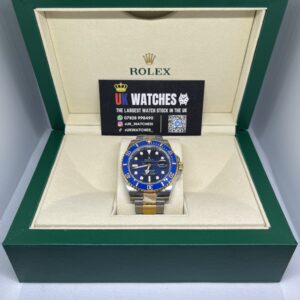 Rolex Submariner 'Bluesy' Yellow Gold Bi-Metal 41mm Clean Factory 3235 Calibre Movement 1:1