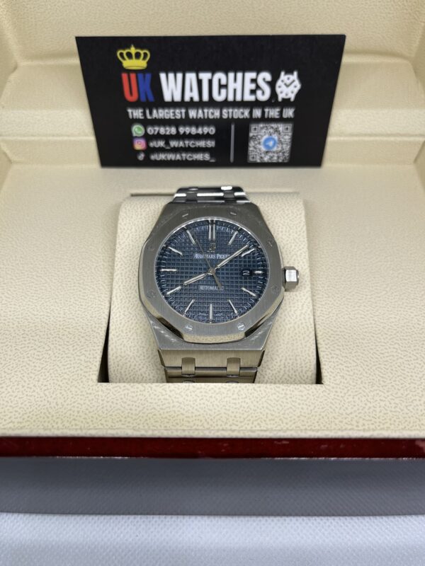 Audemars Piguet Royal Oak Blue Dial Stainless Steel 41mm (4)