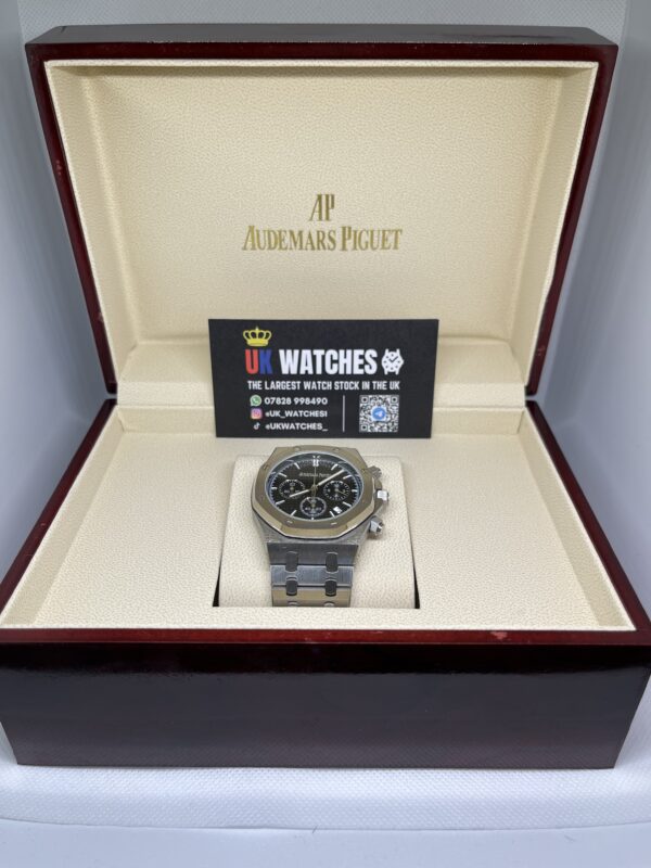 Audemars Piguet Royal Oak Chronograph Black Dial Stainless Steel 41mm (1)