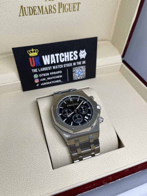 Audemars Piguet Royal Oak Chronograph Black Dial Stainless Steel 41mm (3)