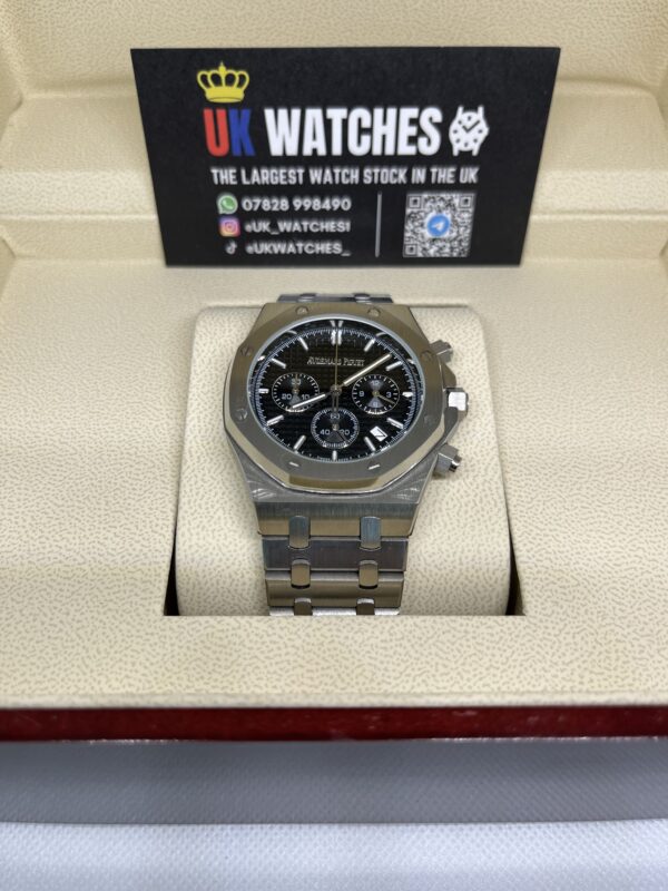 Audemars Piguet Royal Oak Chronograph Black Dial Stainless Steel 41mm (4)