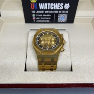 Audemars Piguet Royal Oak Chronograph Gold Dial Full Yellow Gold 41mm (4)