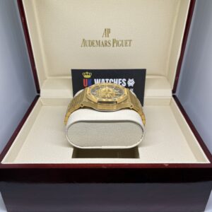 Audemars Piguet Royal Oak Chronograph Gold Dial Full Yellow Gold 41mm (5)