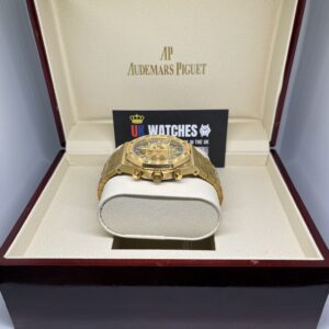 Audemars Piguet Royal Oak Chronograph Gold Dial Full Yellow Gold 41mm (6)