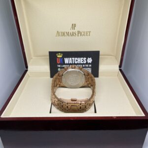 Audemars Piguet Royal Oak Chronograph Green Dial Full Rose Gold 41mm (7)