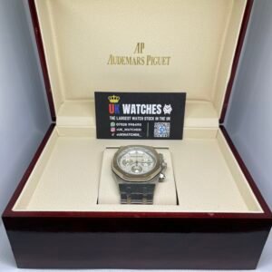Audemars Piguet Royal Oak Chronograph White Dial Stainless Steel 41mm (1)
