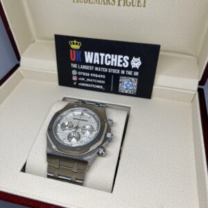 Audemars Piguet Royal Oak Chronograph White Dial Stainless Steel 41mm (2)
