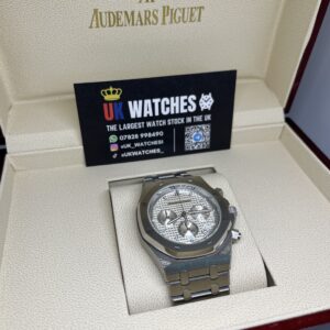 Audemars Piguet Royal Oak Chronograph White Dial Stainless Steel 41mm (3)