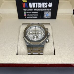 Audemars Piguet Royal Oak Chronograph White Dial Stainless Steel 41mm (4)