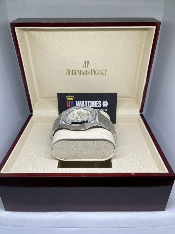Audemars Piguet Royal Oak Chronograph White Dial Stainless Steel 41mm (5)