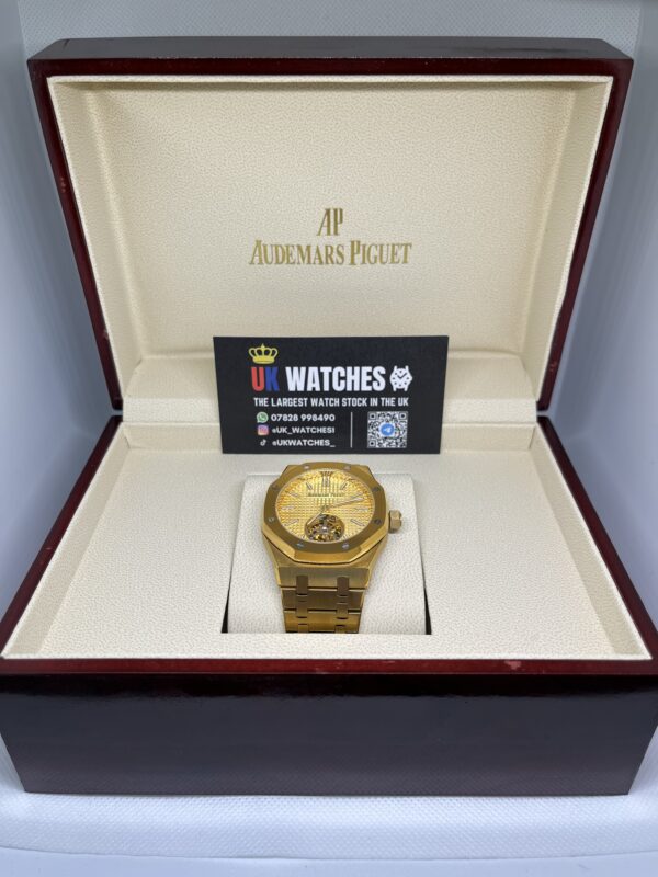 Audemars Piguet Royal Oak Tourbillon ‘Champagne' Dial Full Yellow Gold 41mm (1)