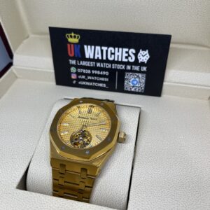Audemars Piguet Royal Oak Tourbillon ‘Champagne' Dial Full Yellow Gold 41mm (2)