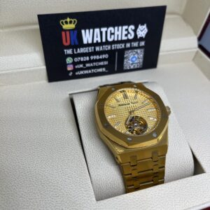Audemars Piguet Royal Oak Tourbillon ‘Champagne' Dial Full Yellow Gold 41mm (3)