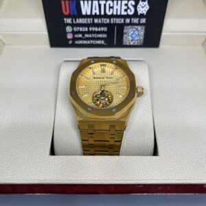 Audemars Piguet Royal Oak Tourbillon ‘Champagne' Dial Full Yellow Gold 41mm (4)