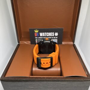 Breitling Endurance Pro Black Dial Orange Strap 44mm (7)