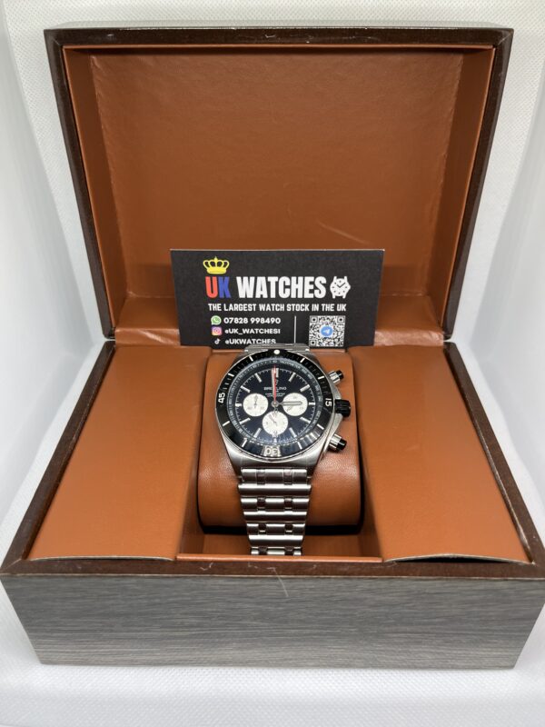 Breitling Super Chronomat Black Dial Stainless Steel 46mm (1)