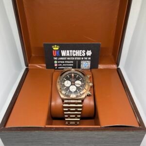 Breitling Super Chronomat ‘Chocolate' Dial Full Rose Gold 46mm (1)