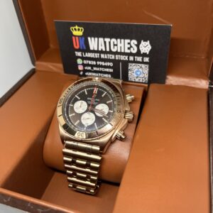 Breitling Super Chronomat ‘Chocolate' Dial Full Rose Gold 46mm (2)