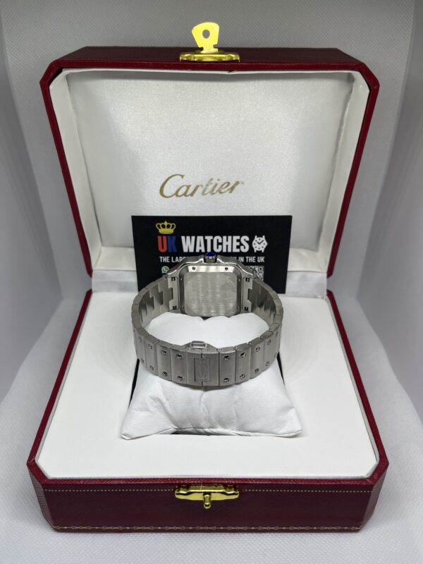 Cartier Santos Green Dial Stainless Steel Large 40mm (7)