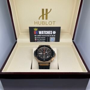 Hublot Big Bang Black Dial Black Bezel Rose Gold 44mm (1)