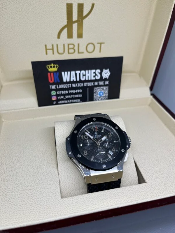 Hublot Big Bang Black Dial Black Bezel Stainless Steel 44mm (3)