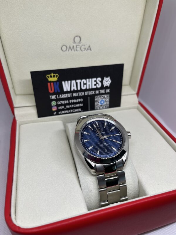 Omega Seamaster Aqua Terra Blue Dial Stainless Steel 41mm (3)