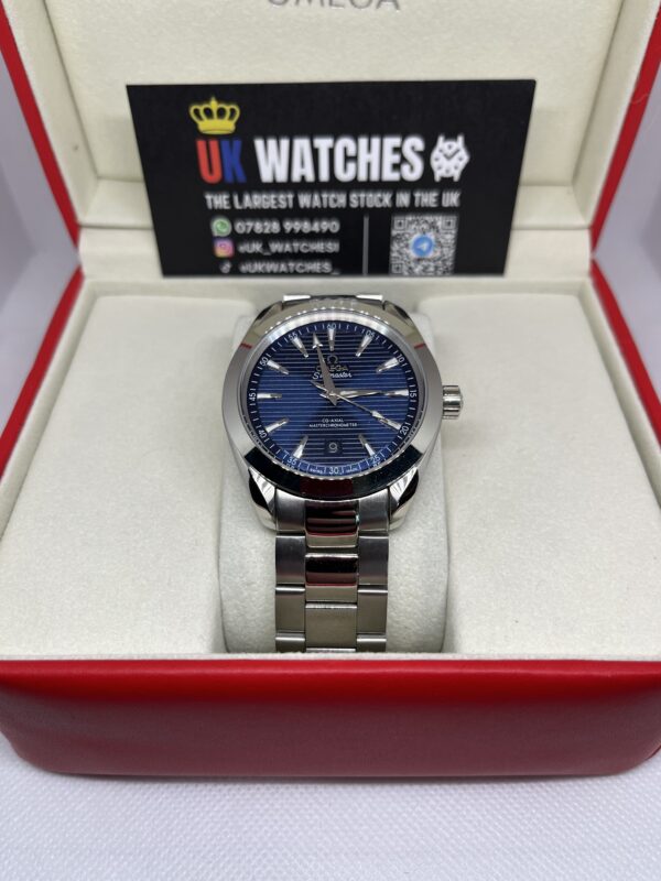 Omega Seamaster Aqua Terra Blue Dial Stainless Steel 41mm (4)