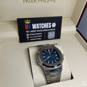 Patek Philippe Nautilus Blue Dial Stainless Steel 40mm (3)