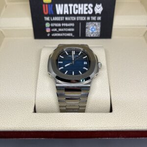 Patek Philippe Nautilus Blue Dial Stainless Steel 40mm (4)