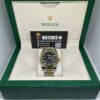 Rolex Datejust Black Dial Yellow Gold Bi-Metal 41mm (1)