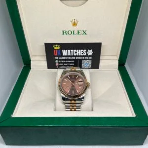 Rolex Datejust ‘Chocolate' Dial Rose Gold Bi-Metal 41mm (1)