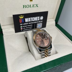 Rolex Datejust ‘Chocolate' Dial Rose Gold Bi-Metal 41mm (3)