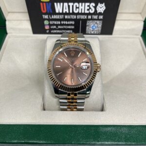Rolex Datejust ‘Chocolate' Dial Rose Gold Bi-Metal 41mm (4)