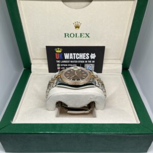 Rolex Datejust ‘Chocolate' Dial Rose Gold Bi-Metal 41mm (5)