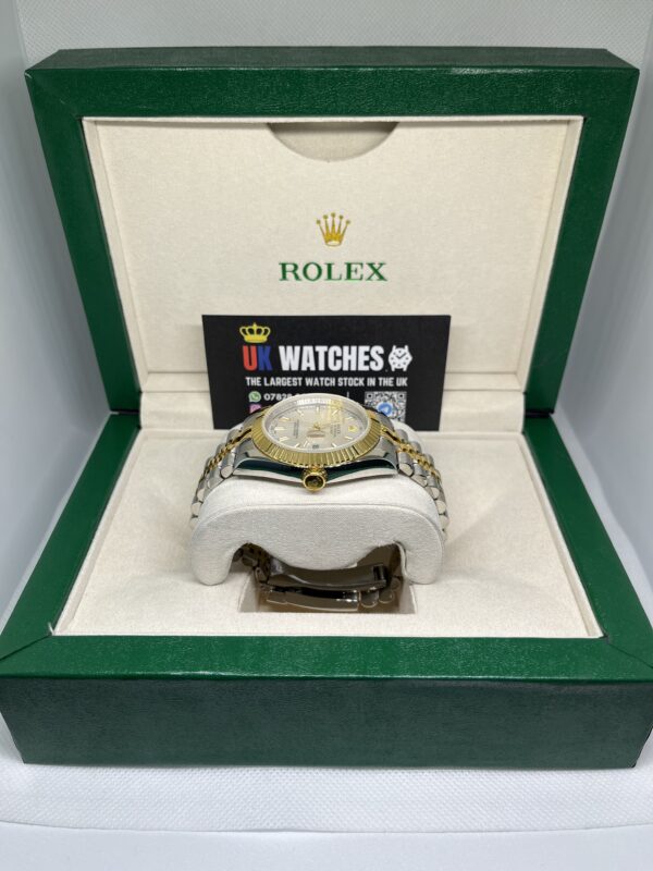 Rolex Datejust White Dial Yellow Gold Bi-Metal 41mm (6)