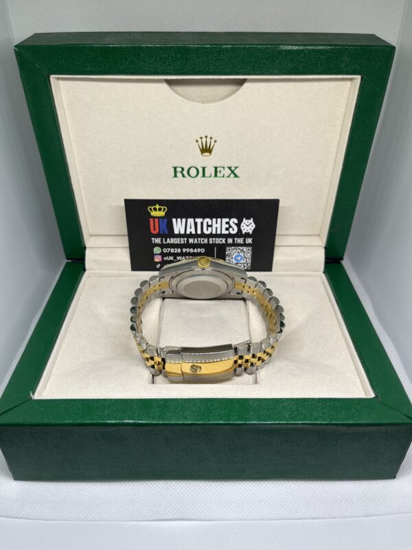 Rolex Datejust White Dial Yellow Gold Bi-Metal 41mm (7)