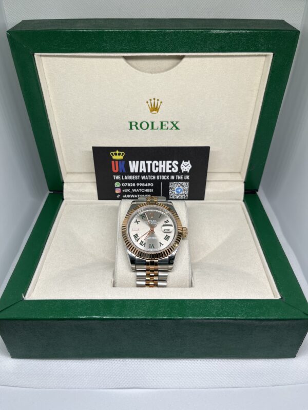 Rolex Datejust ‘Wimbledon' Dial Rose Gold Bi-Metal 41mm (1)