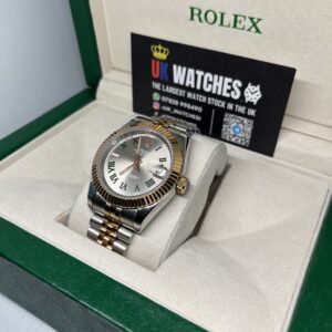 Rolex Datejust ‘Wimbledon' Dial Rose Gold Bi-Metal 41mm (2)