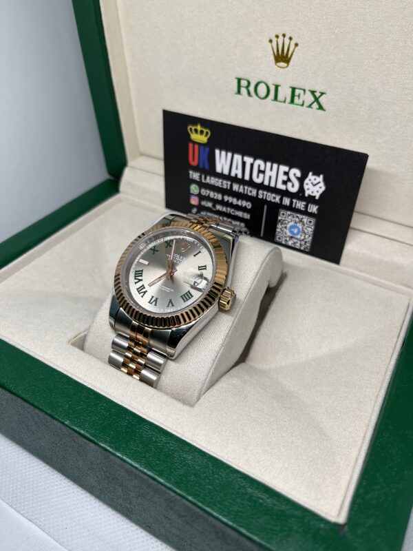 Rolex Datejust ‘Wimbledon' Dial Rose Gold Bi-Metal 41mm (2)
