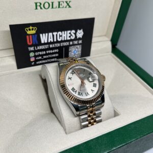 Rolex Datejust ‘Wimbledon' Dial Rose Gold Bi-Metal 41mm (3)