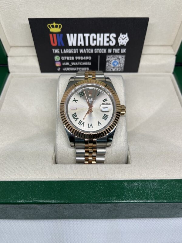 Rolex Datejust ‘Wimbledon' Dial Rose Gold Bi-Metal 41mm (4)
