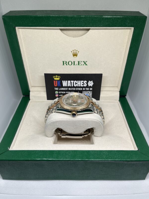 Rolex Datejust ‘Wimbledon' Dial Rose Gold Bi-Metal 41mm (6)
