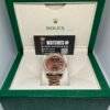 Rolex Day-Date ‘Chocolate' Dial RBR Diamond Bezel Full Rose Gold 40mm (1)