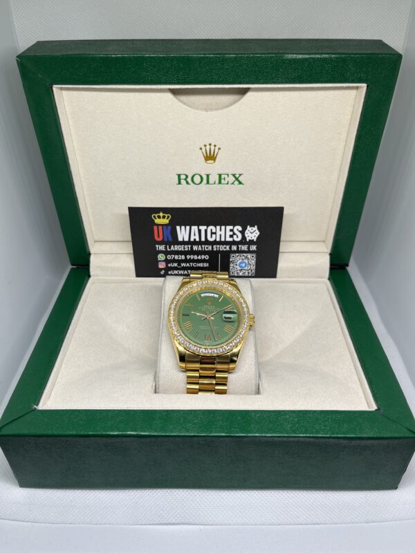 Rolex Day-Date ‘Conor McGregor' RBR Diamond Bezel Full Yellow Gold 40mm (1)
