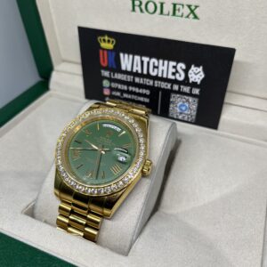 Rolex Day-Date ‘Conor McGregor' RBR Diamond Bezel Full Yellow Gold 40mm (2)